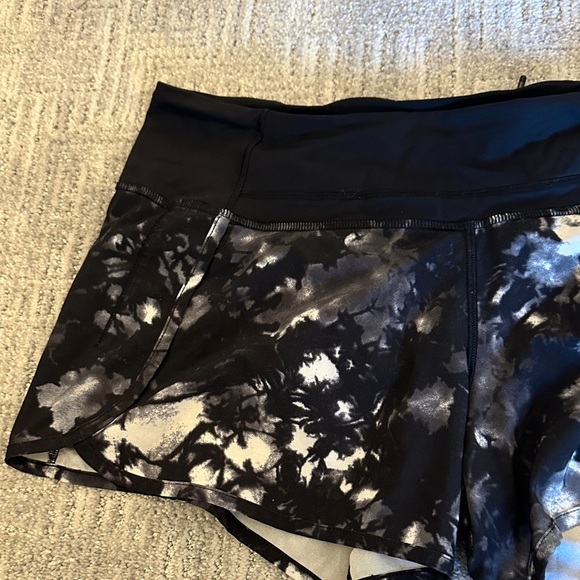 Lululemon Athletica Black and White Athletic Shorts - Picture 2 of 7